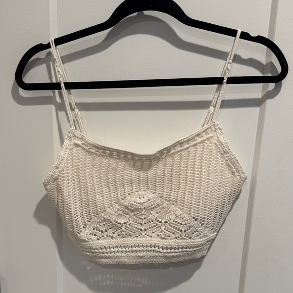 Abercrombie & Fitch Tops - Abercrombie & Fitch crochet Top